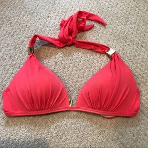 Pink Victoria’s Secret padded bathing suit top